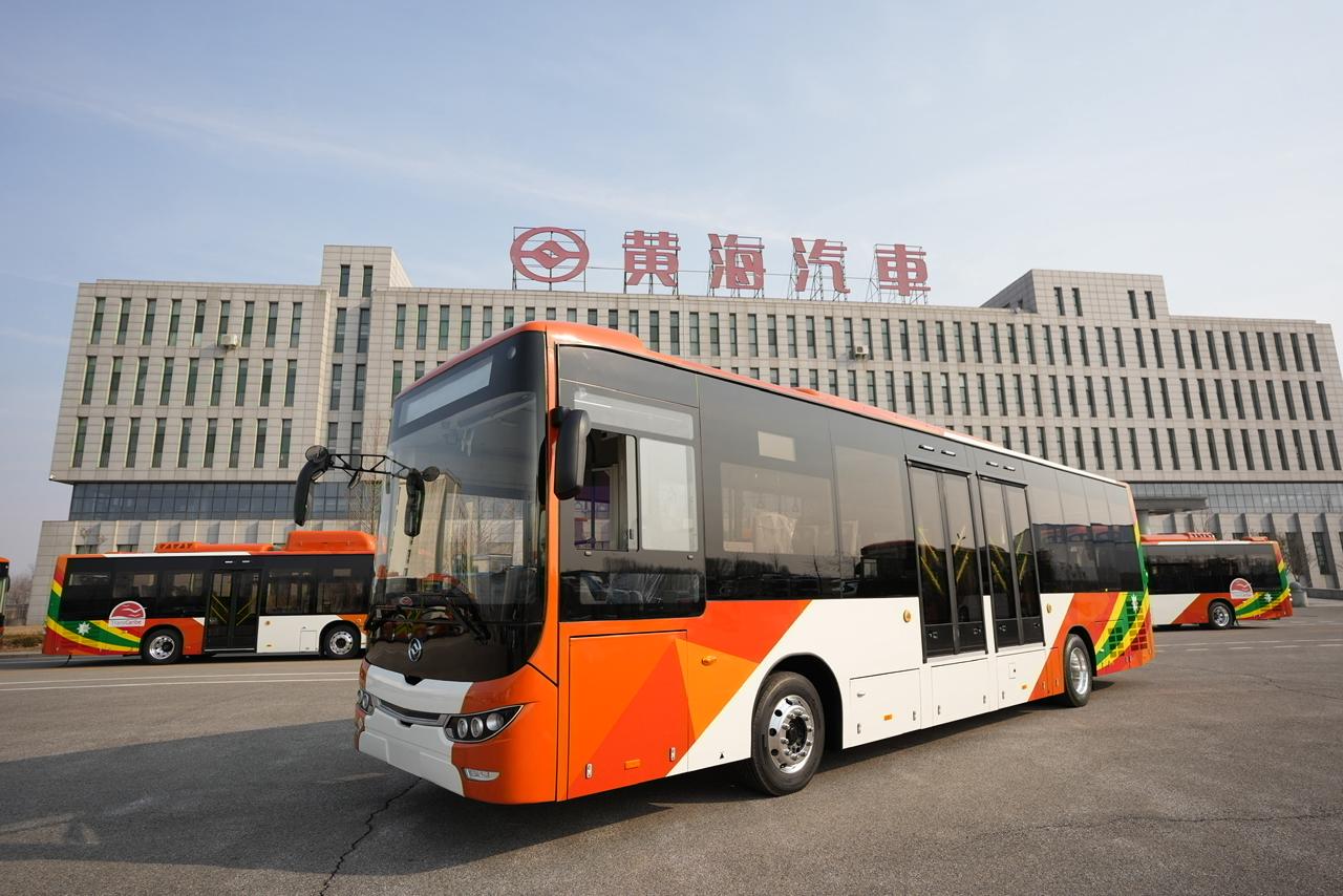 Nuevos buses para Transcaribe construidos en China