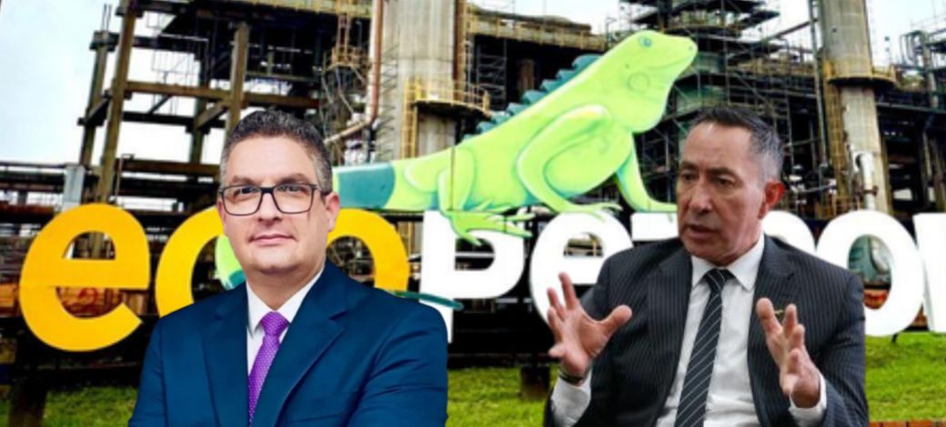 Alberto Vergara, exdirector de cumplimiento de Ecopetrol, y Ricardo Roa, cabeza de la compañía.