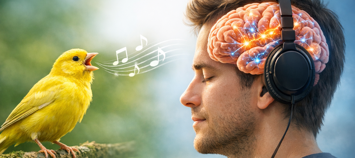 Canarios lenguaje humano