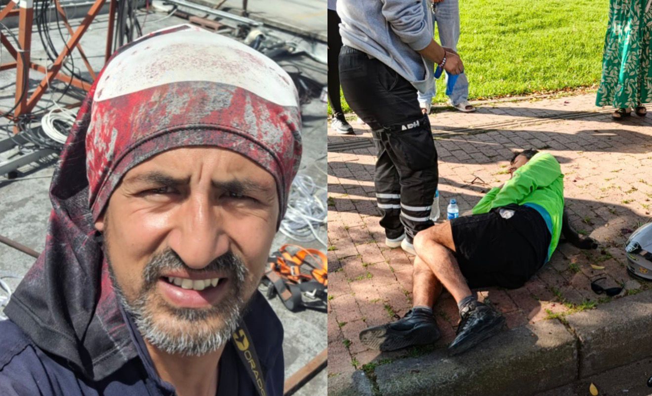 Andrés Madrigal Morales permanece hospitalizado en la clínica Mediserv tras ser arrollado en la Autopista Sur.