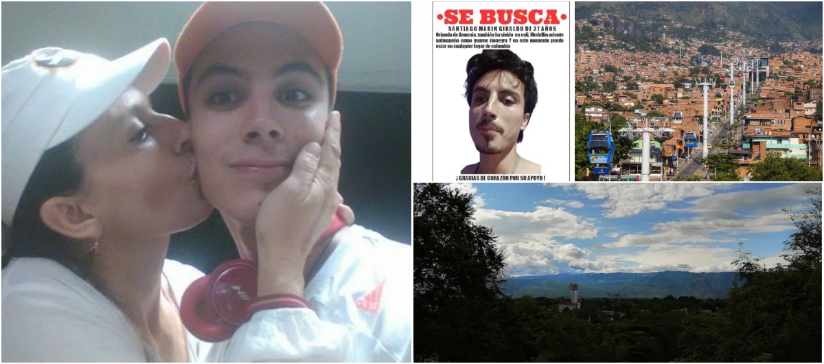Joven que padece trastorno bipolar está desaparecido en el Valle y rastro lleva a Medellín.
