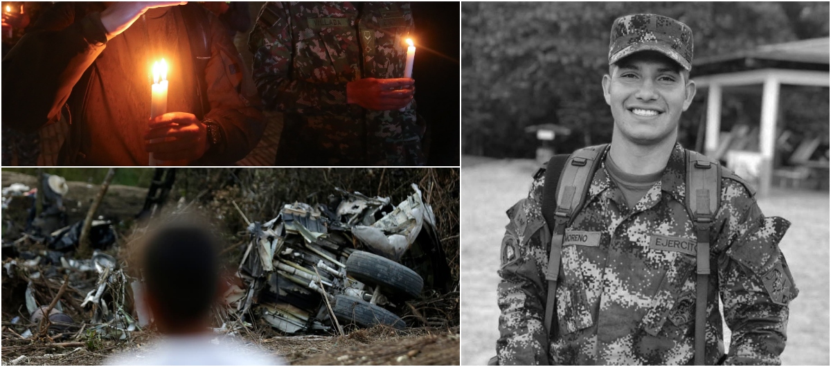 Fabián Andrés Moreno Rodríguez, soldado de Sogamoso que murió en accidente de avión en Putumayo.