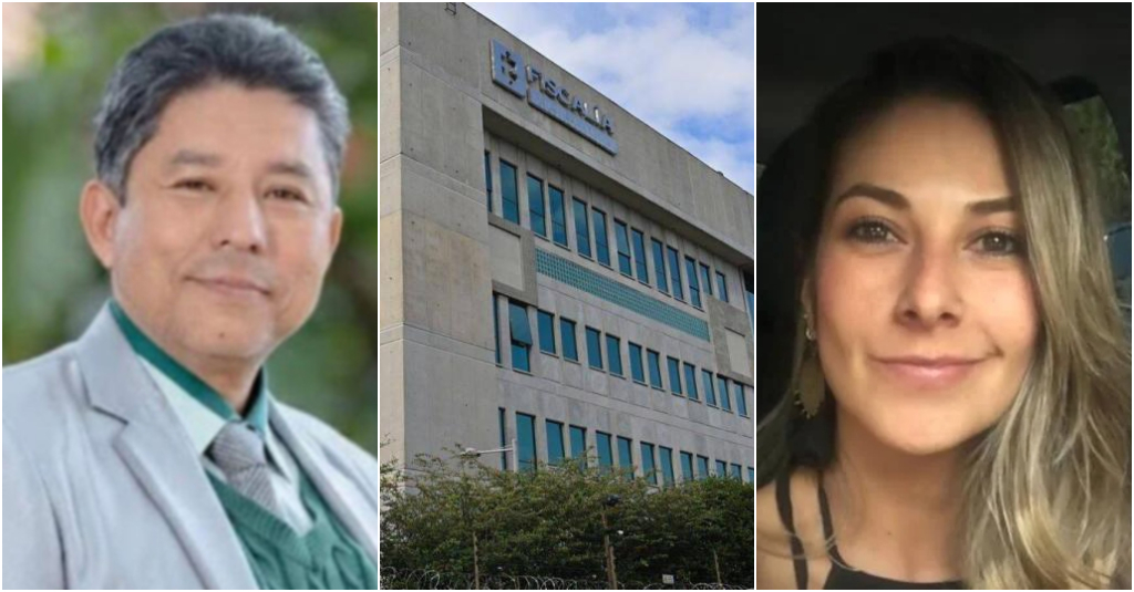 Neill Cubides ve Diana Ospina, Bogota'daki kurbanlar.