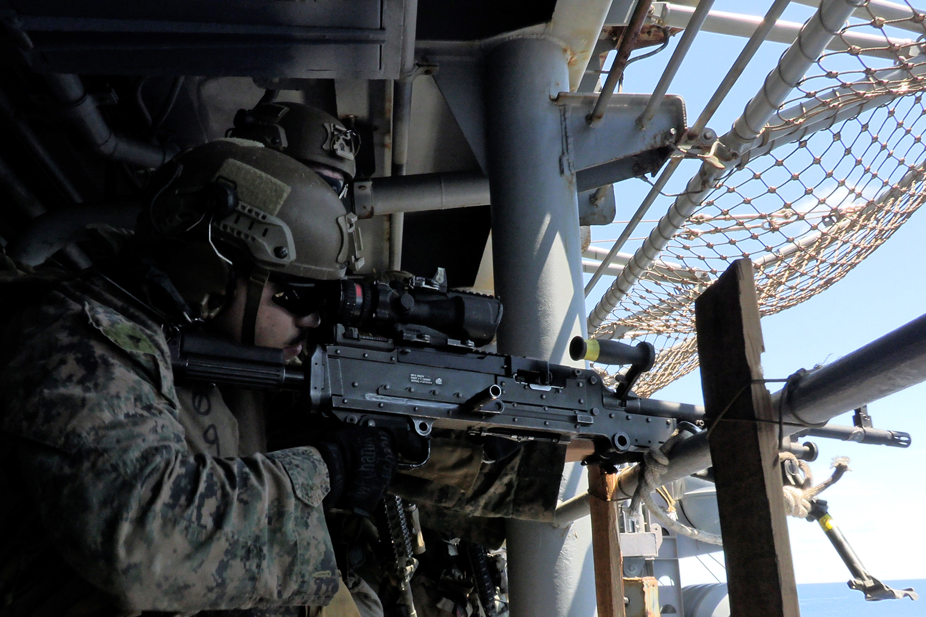 El navío estadounidense USS Tripoli fue desplegado a Oriente Medio