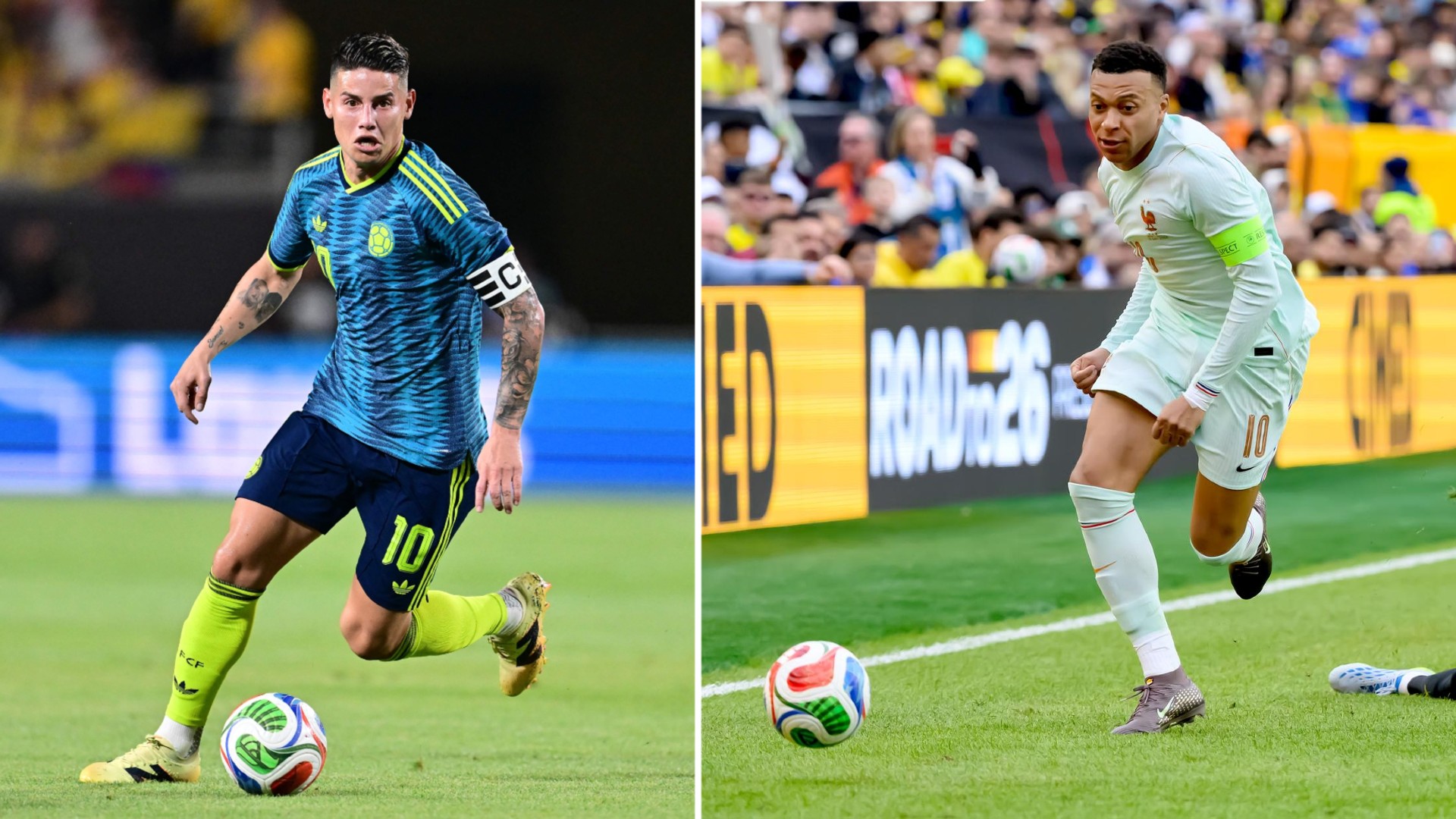 Colombia vs. Francia