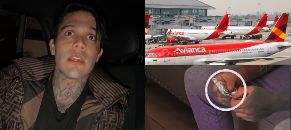 Yeferson Cossio reveló la discusión que tuvo con la auxiliar de vuelo tras incidente en vuelo de Avianca