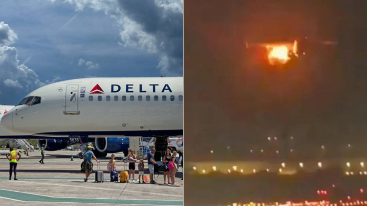 Fuego en el ala de un avión Delta que salía de Brasil a EE. UU. / marzo 2026