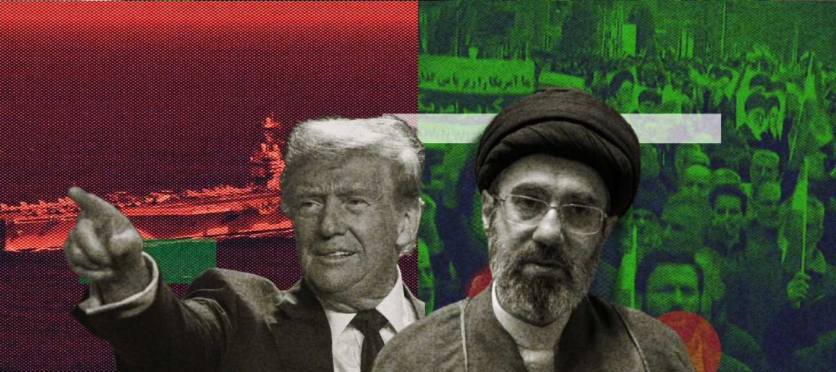 Donald Trump y Mojtaba Jamenei