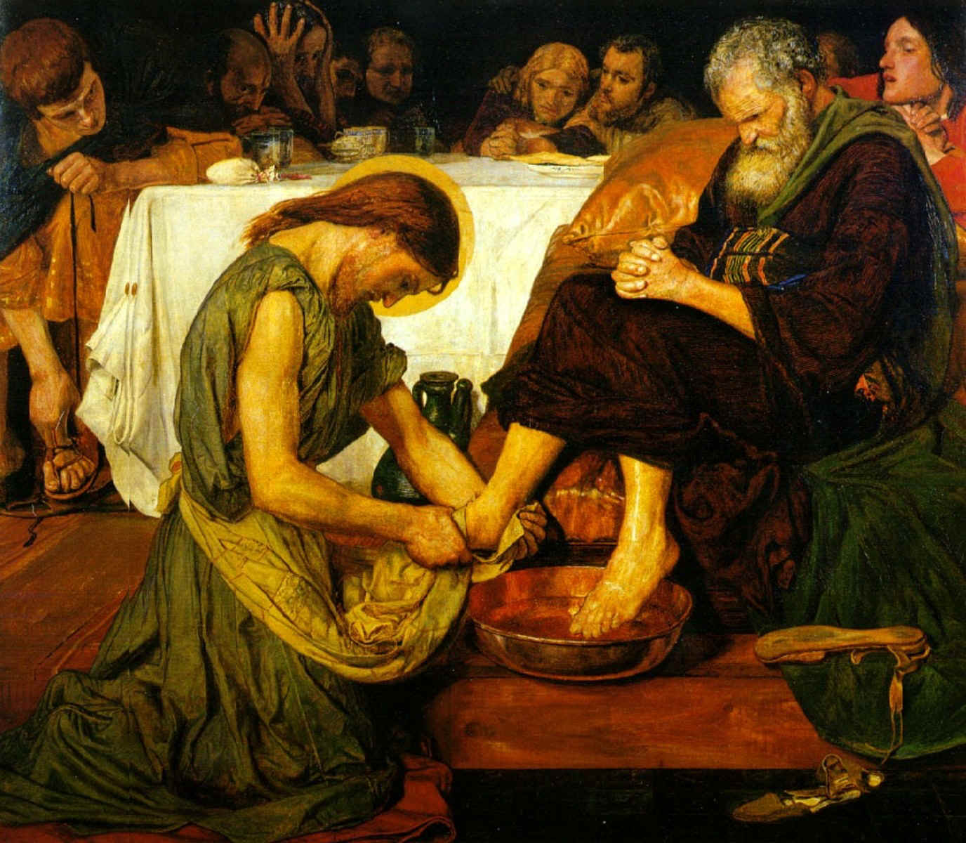 ¿Por qué se realiza el lavatorio de los pies en Jueves Santo y a quién ...