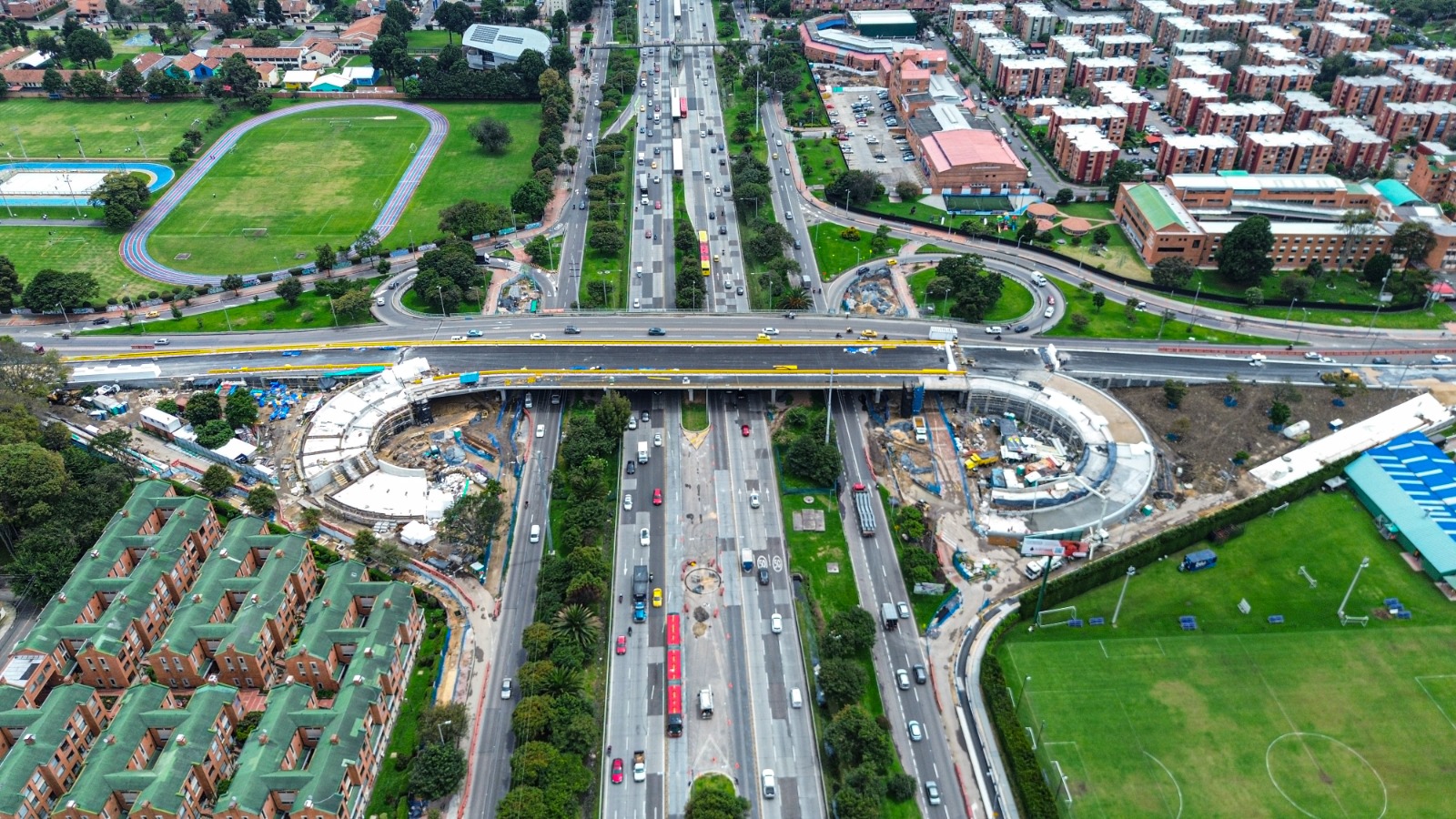 Puente de la calle 153 con auotpista Norte será entregado en julio de este año
