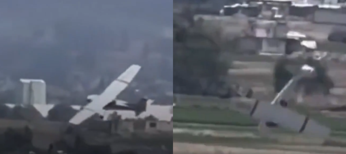 Grave accidente de avioneta en México.