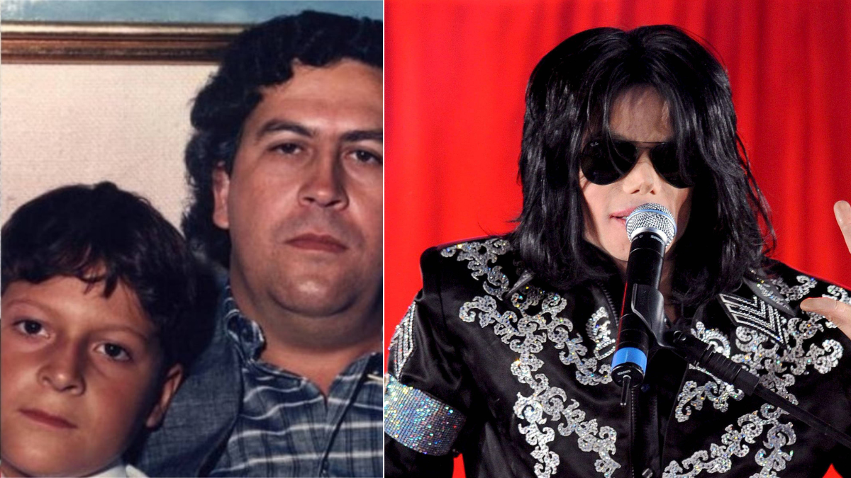 Pablo Escobar y Michael Jackson