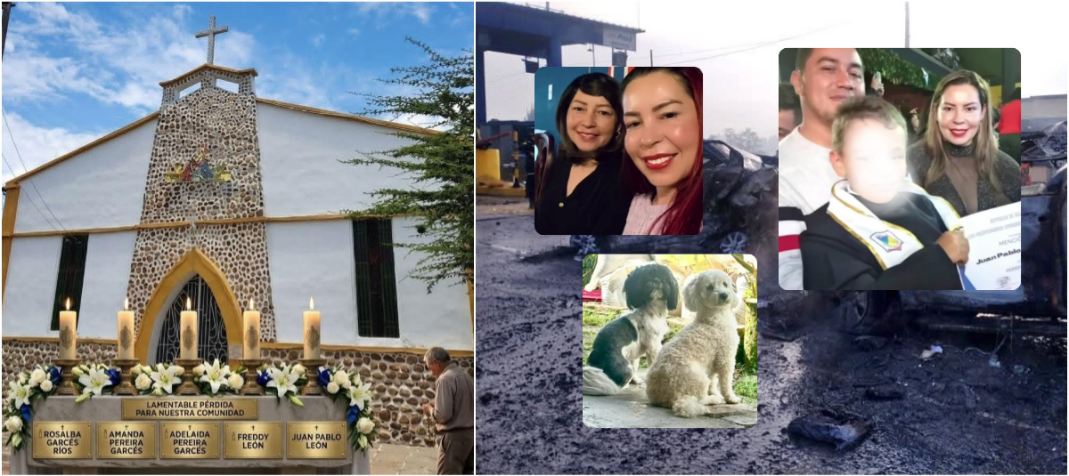 El funeral se llevará a cabo en Bogotá pero en Santander les hicieron una despedida.