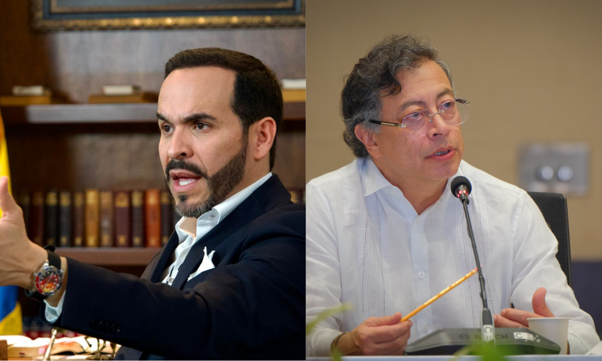 Abelardo de la Espriella y Gustavo Petro