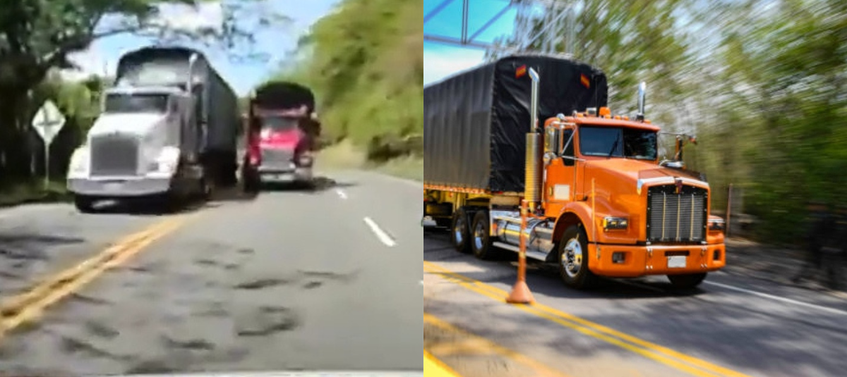 la situación se agravó debido a que el adelantamiento se realizó en una zona estrecha