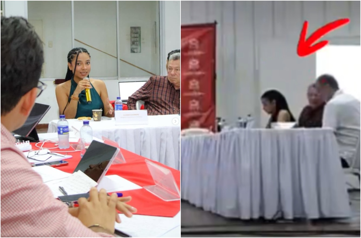 Juliana Guerrero vuelve aparecer en la sesión abierta del Consejo Superior Universitario de la Universidad Popular del Cesar