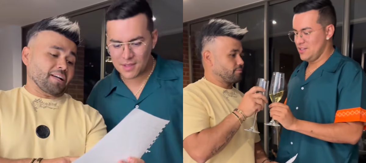 Yeison Jiménez y Ciro Quiñonez