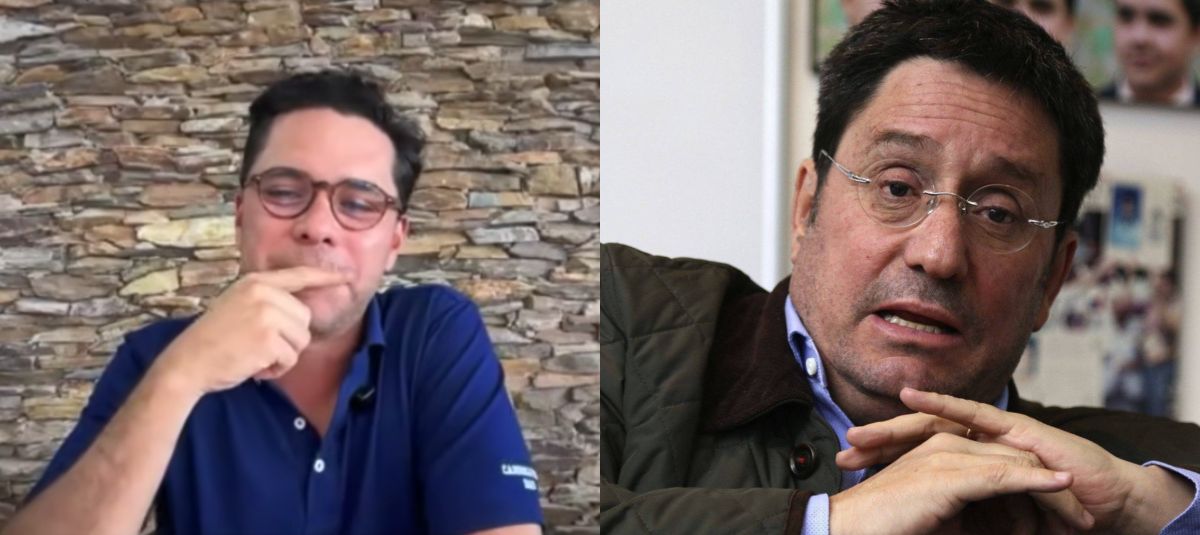 Vélez por la mañana con Francisco 'Pacho' Santos,