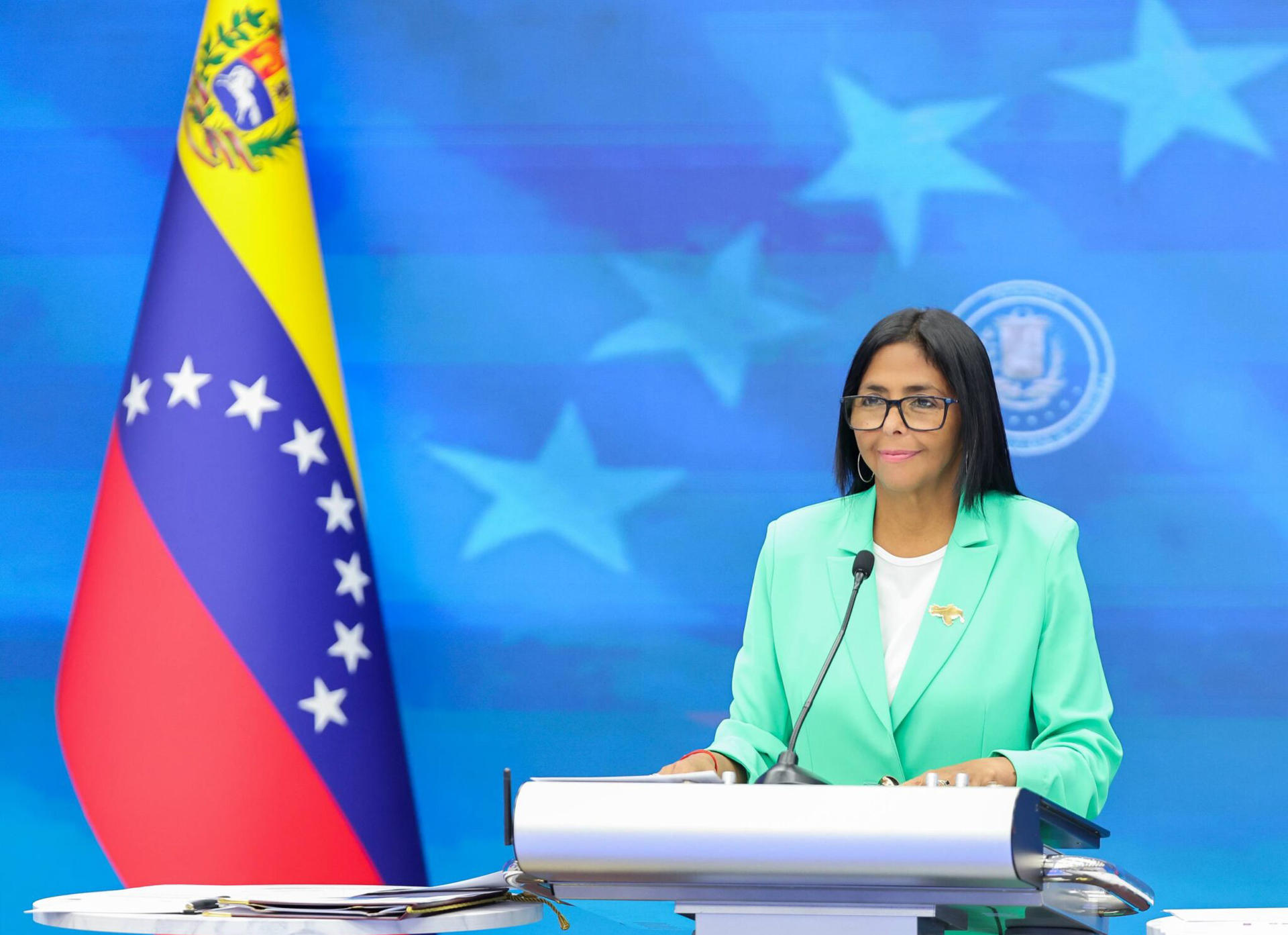 Encargada de Venezuela, Delcy Rodríguez