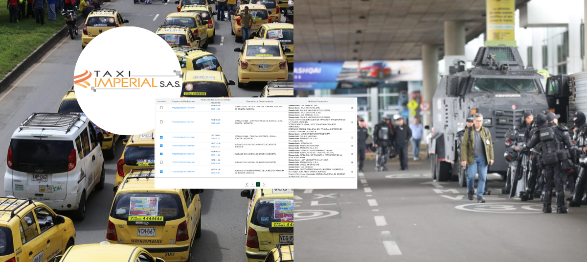 Hay procesos radicados desde el 2013 hasta febrero de este año.