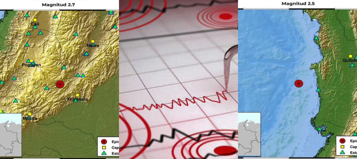 Sismos hoy en Colombia
