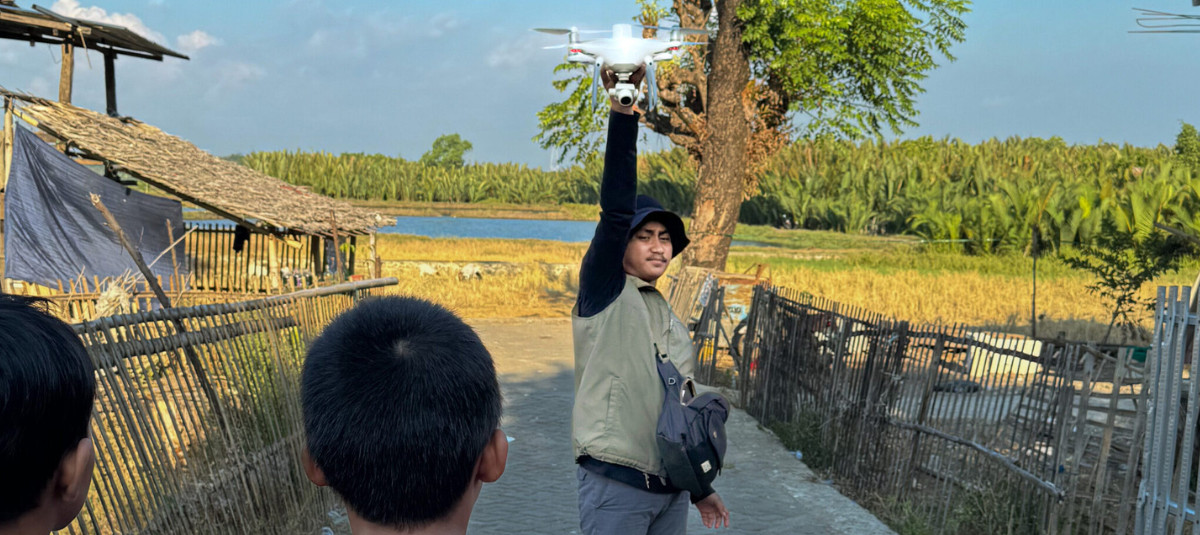 Drone țânțari dengue