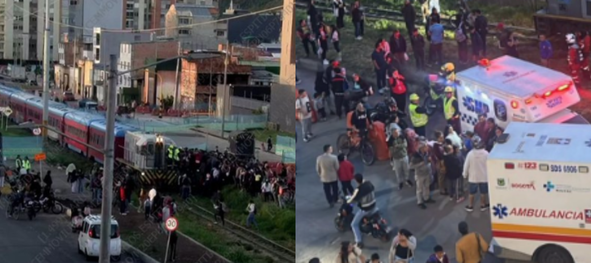 Accidente en Bogotá.