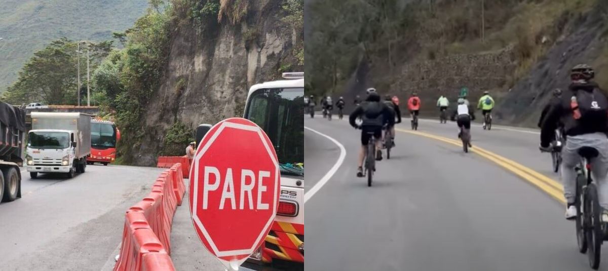 Cierres en la vía al Llano por carrera travesia.