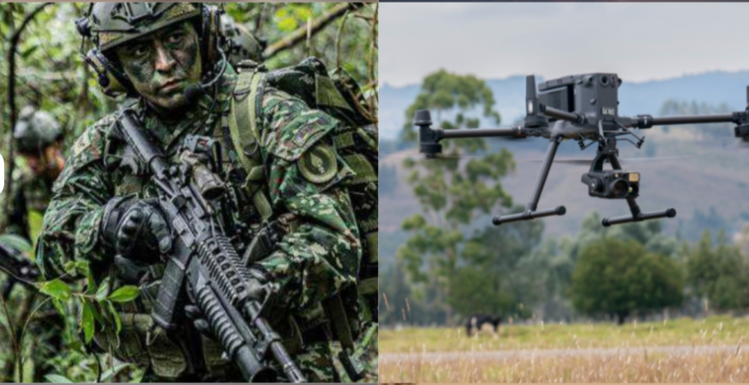 Kamu Gücünün insansız hava araçları ve ekipmanları.