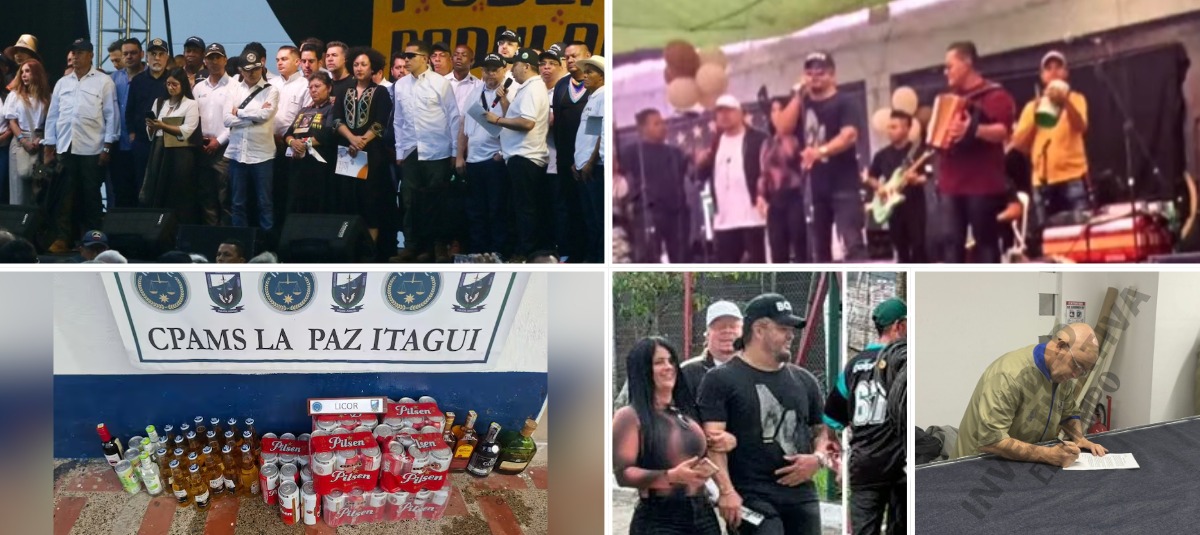 Itaguí prison stage and party