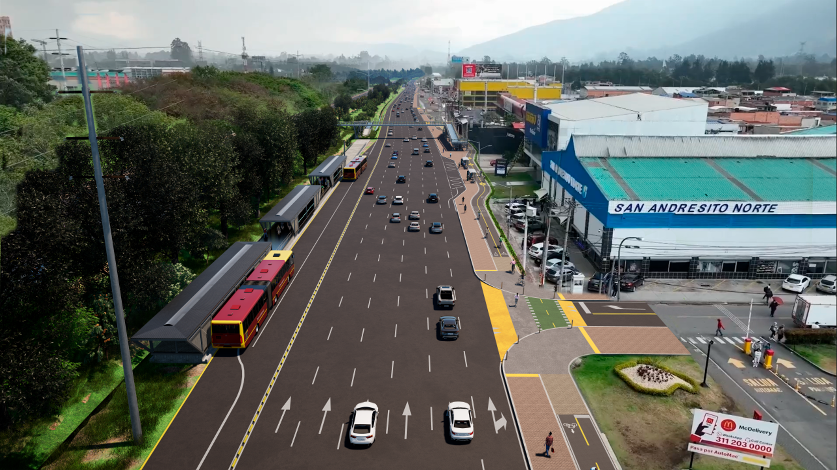 Ampliación de la autopista Norte