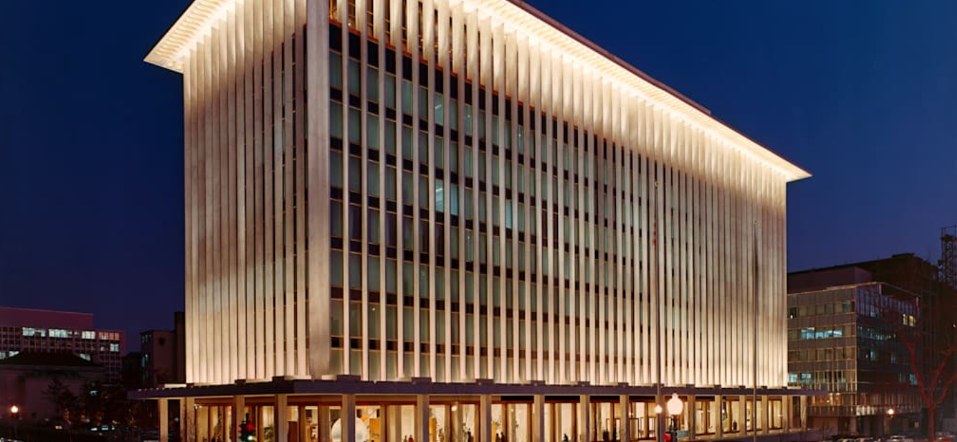 Imagen del nuevo Museo de National Geographic (Museum of Exploration de National Geographic), que se inaugura en junio de 2026