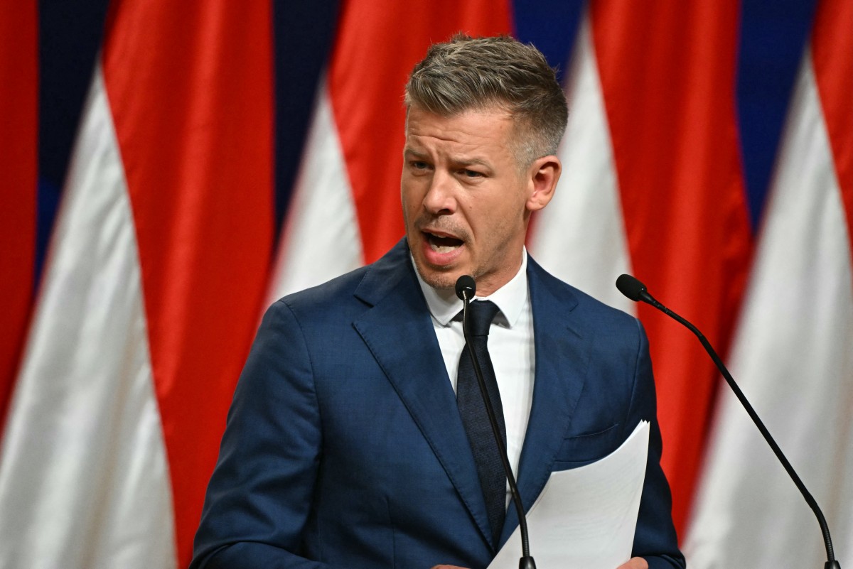 Peter Magyar, ganador de las elecciones legislativas y futuro primer ministro de Hungría