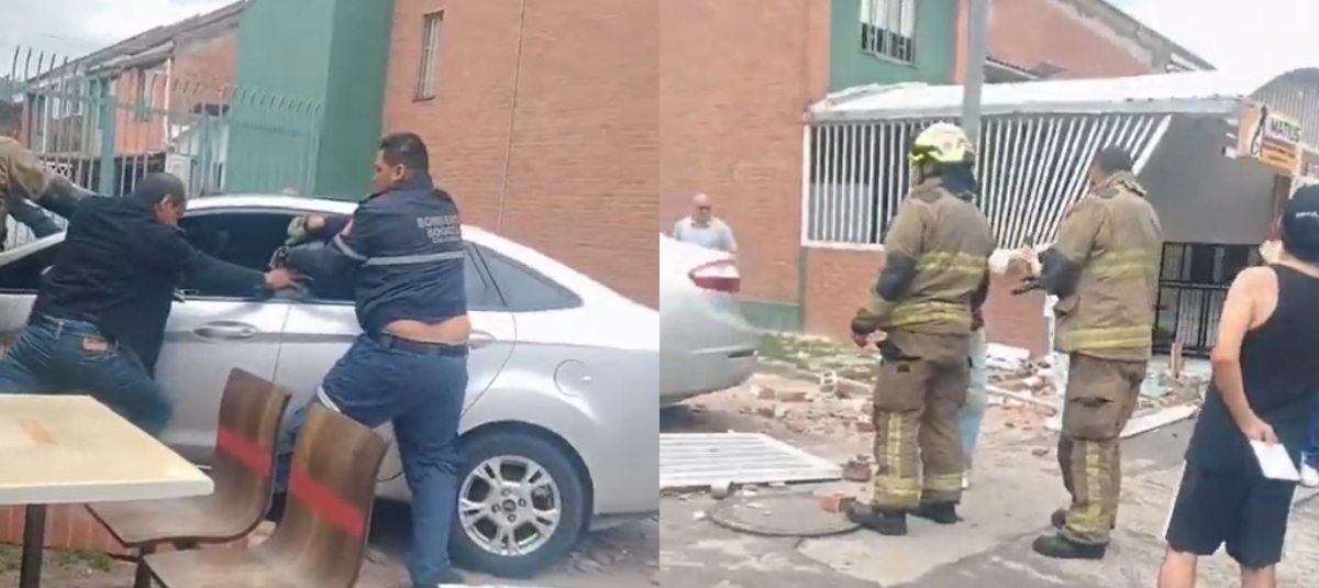 Accidente en Engativá