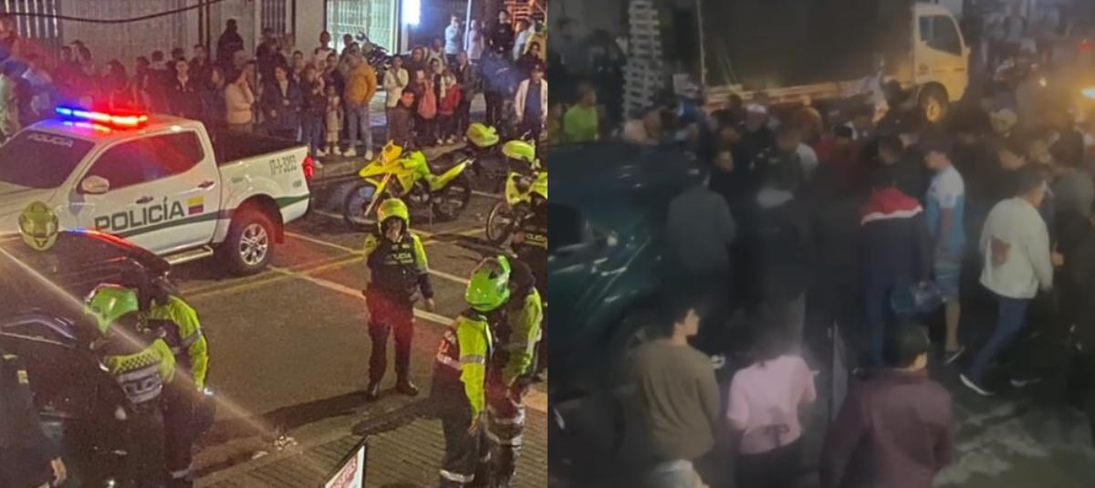 Videos balacera en Bogotá.