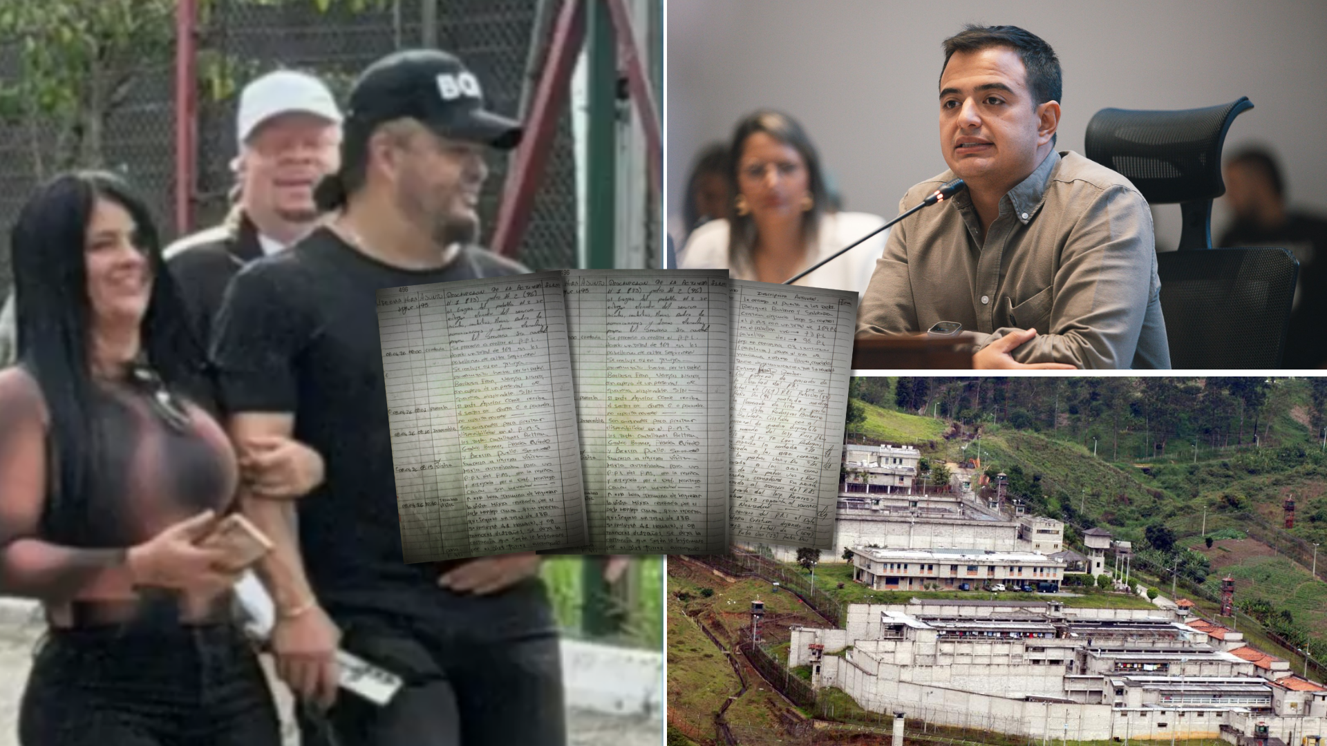 El concejal Andrés Tobón reveló las minutas de ingreso a la cárcel de Itagüí el pasado 9 de abril.