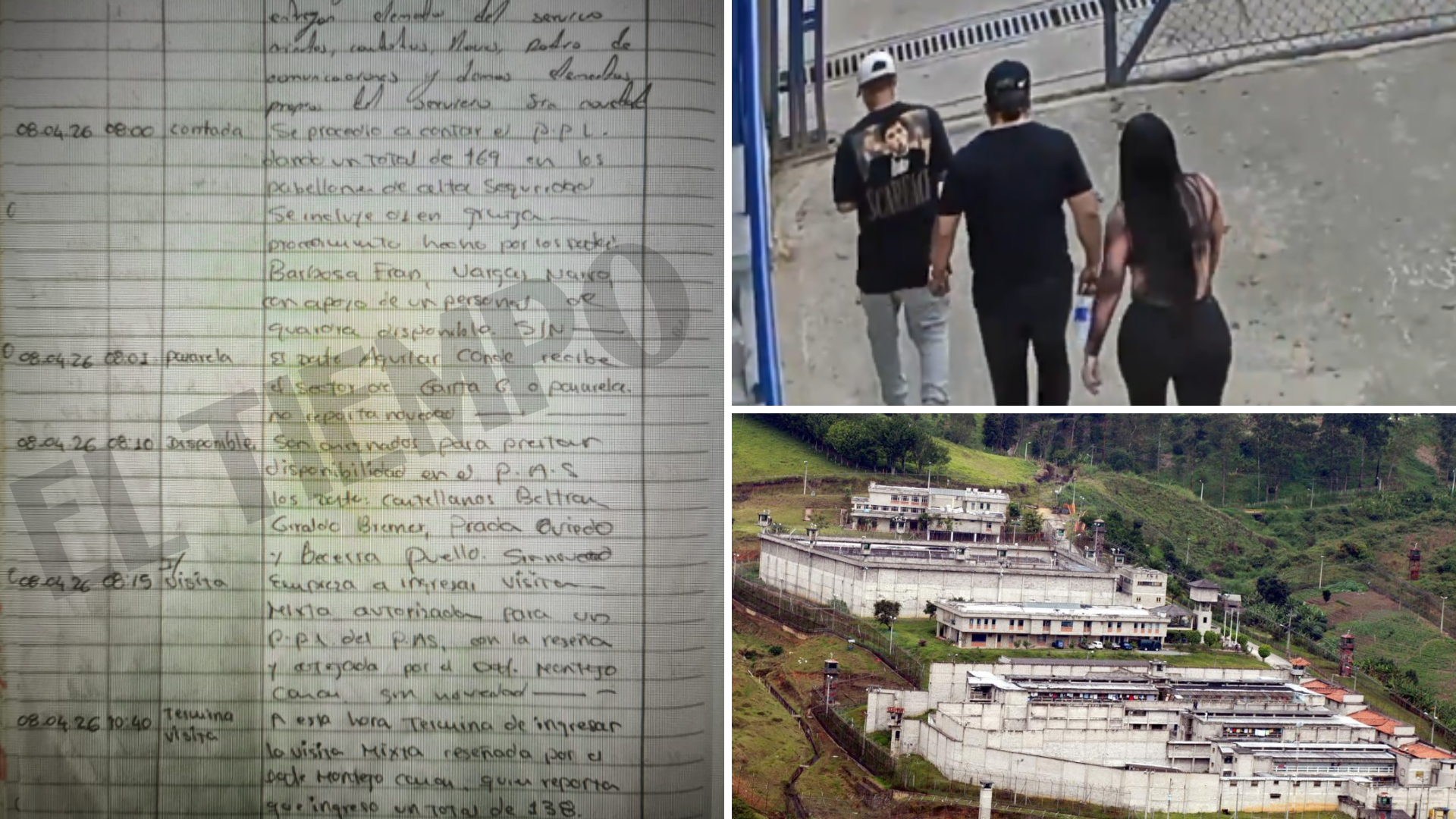 The minutes of access to the Itagüí prison on Wednesday, April 8, would reveal a series of additional irregularities to those already exposed.