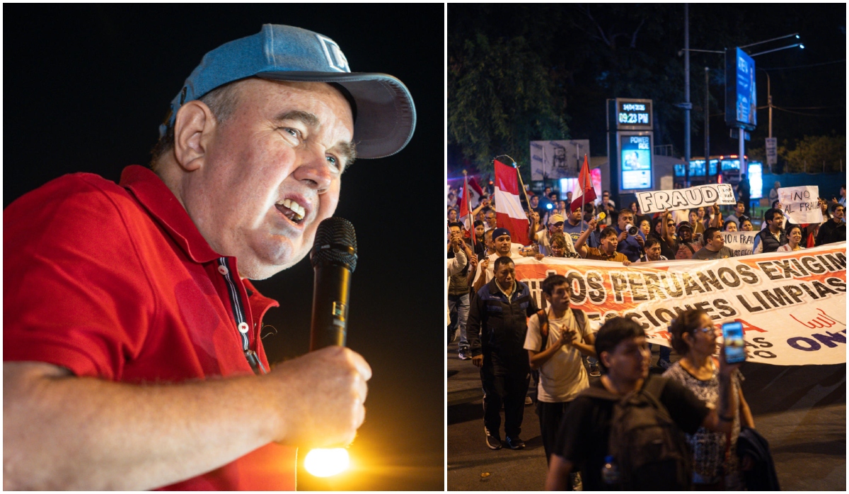 Se dispara tensión en elecciones de Perú por grito de fraude de uno de los candidatos presidenciales