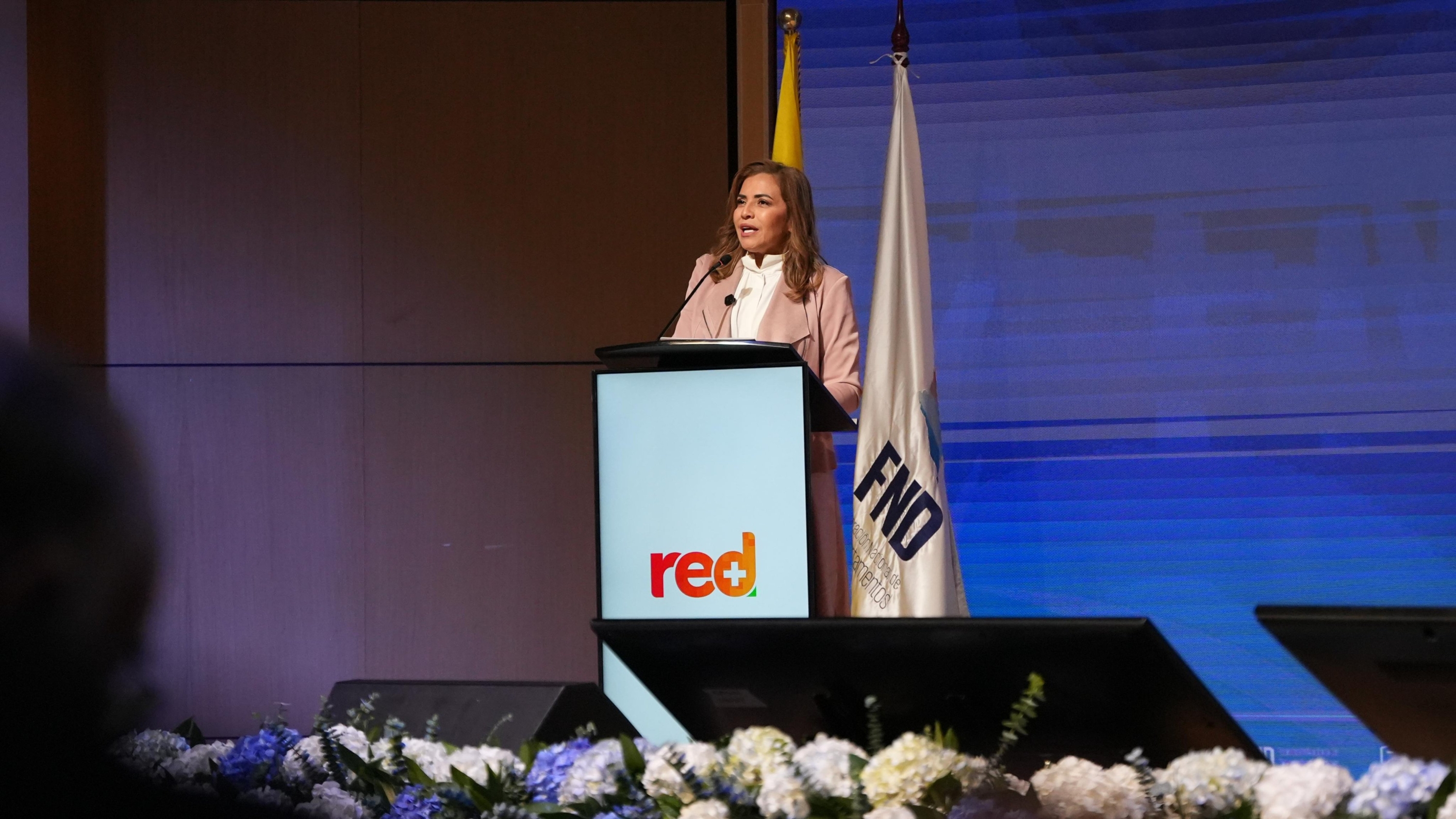 Rafaela Cortés, presidenta de la FND y gobernadora del Meta.