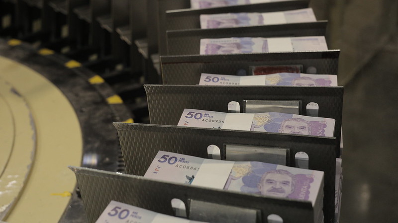 Producción de billetes