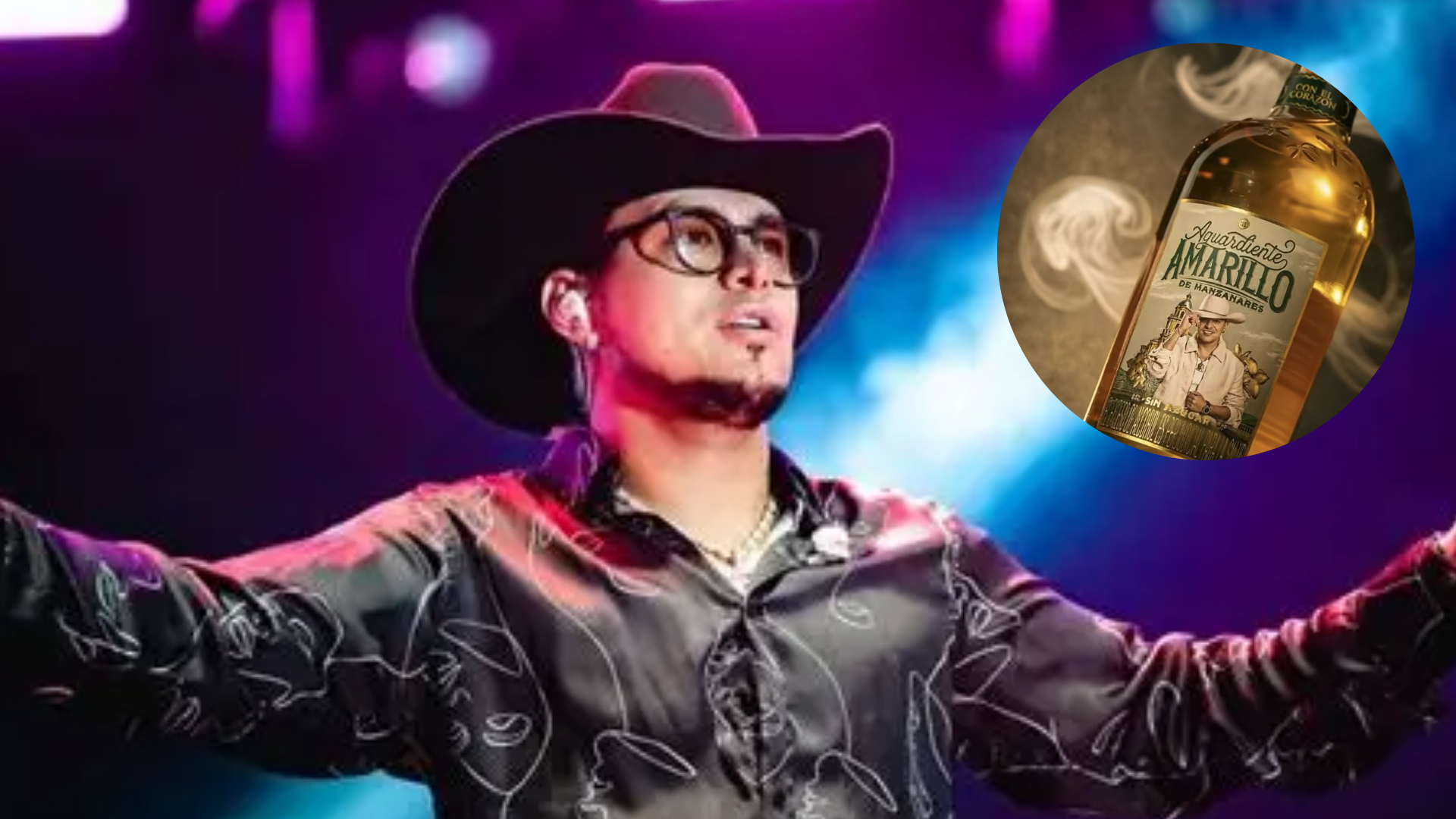 Yeison Jiménez y su homenaje con aguardiente Amarillo