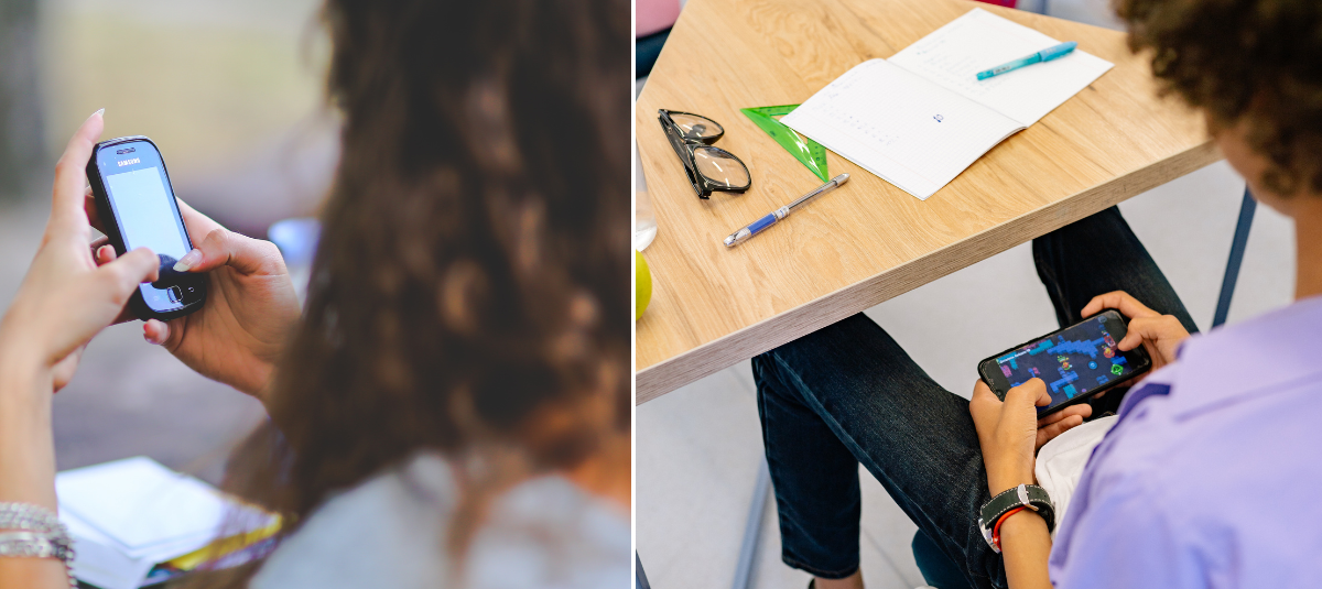 Desconectar de los dispositivos en las aulas de clase.