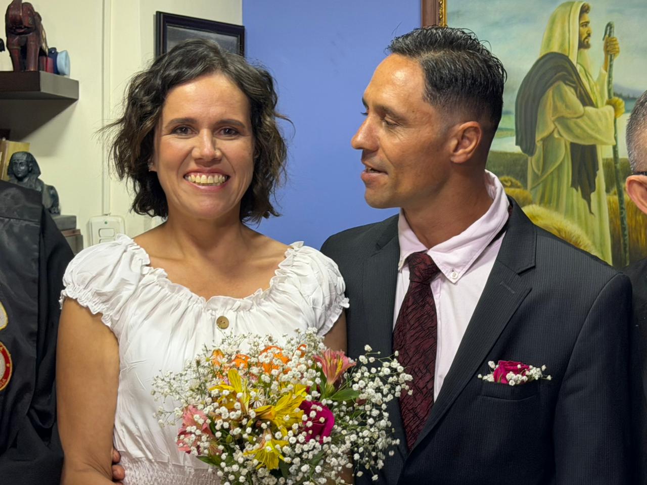 Habitantes de calle se casaron