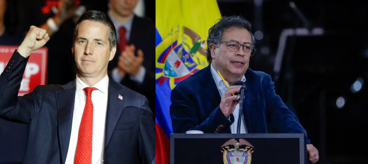 Gustavo Petro y Bernie Moreno