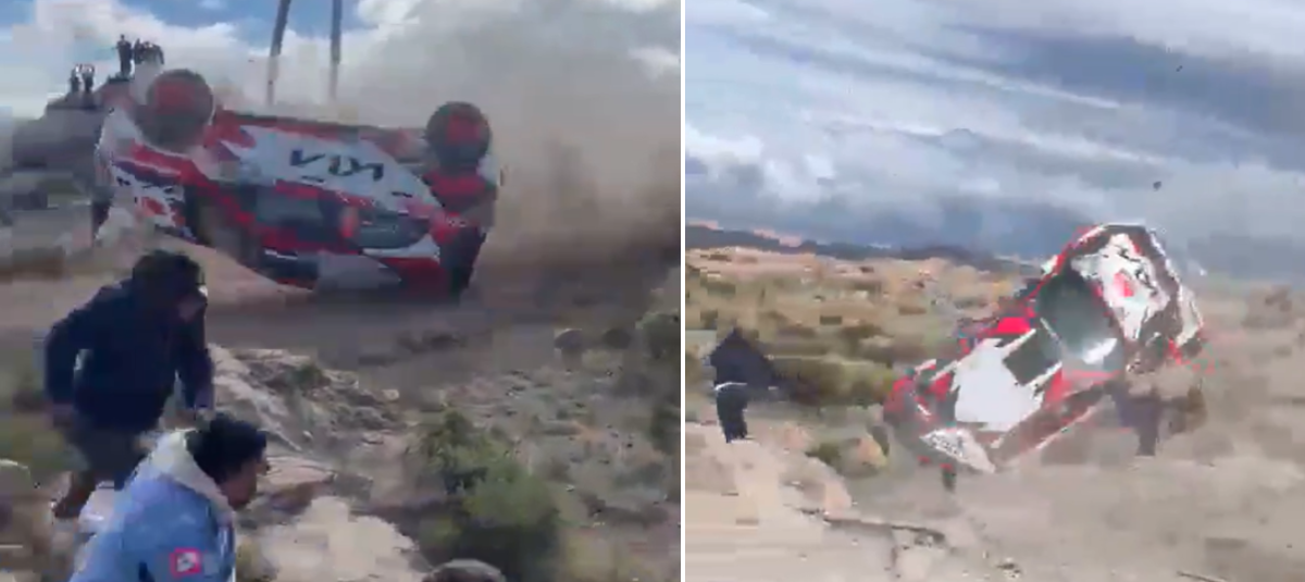Grave accidente en rally