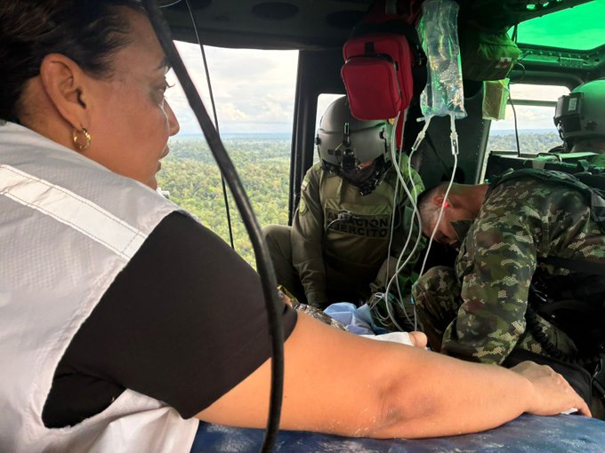El Ejército trasladó a cuatro menores víctimas de minas antipersona en zona rural de Nariño.
