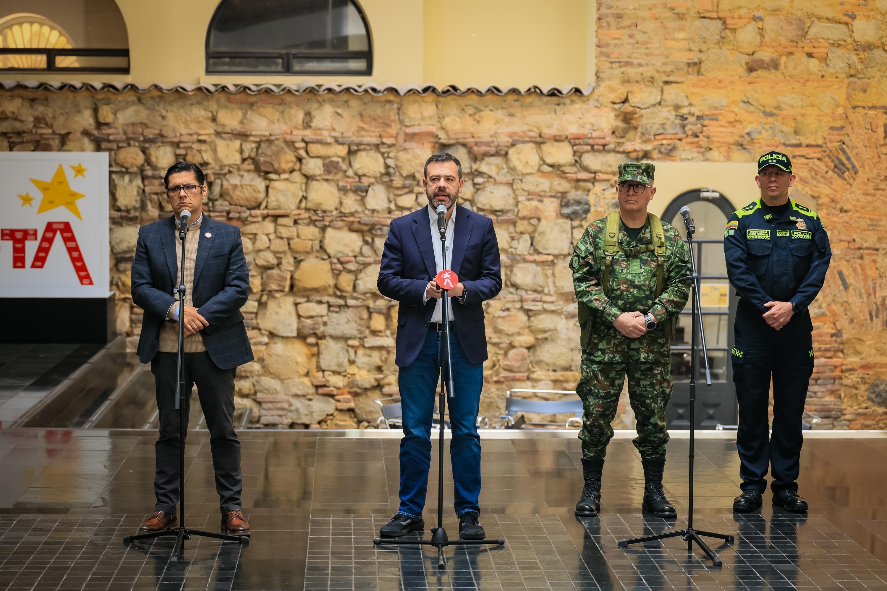 El alcalde Carlos Fernando Galán entregó detalles del caso ocurrido en Santa Fe.