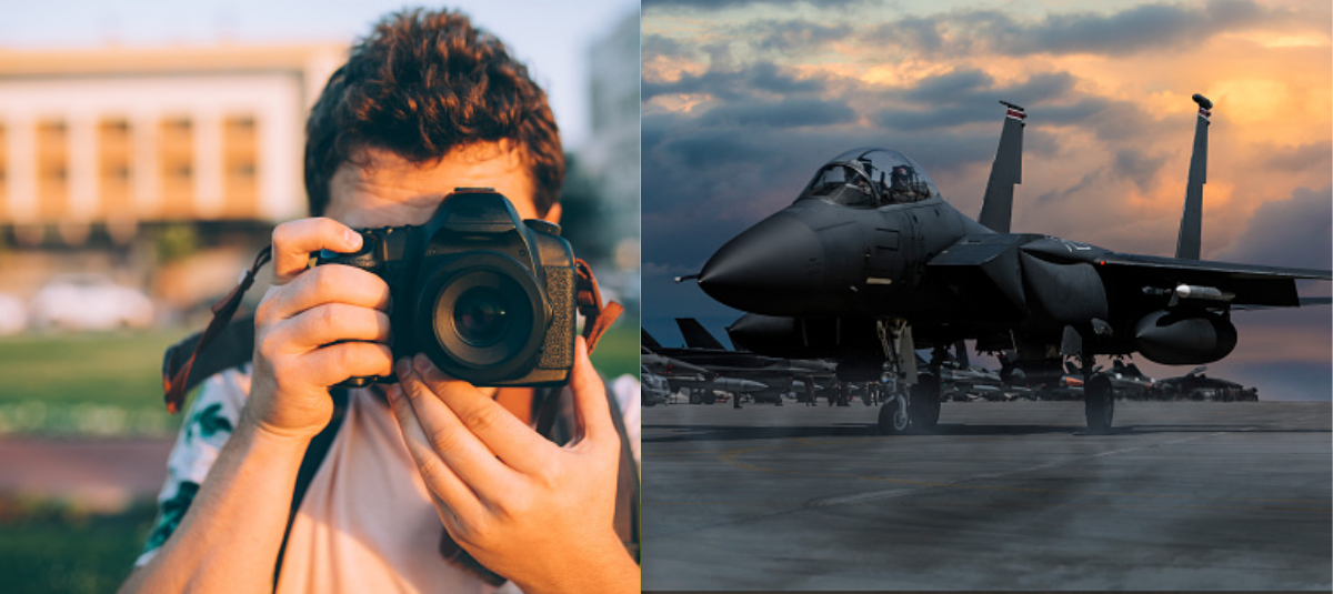 Liang fue detenido tras fotografiar un avión militar en EE. UU.