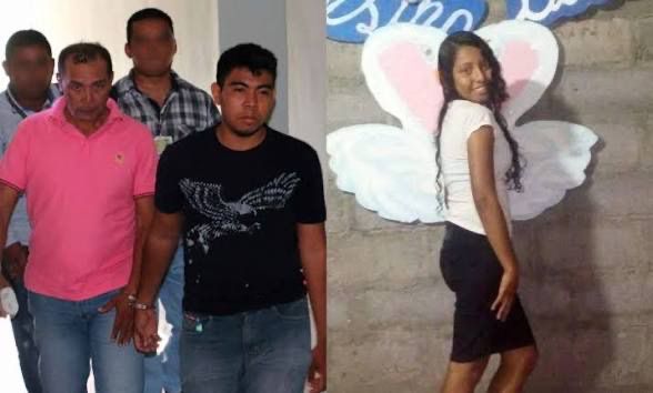 A la izquierda los agresores; a la derecha, la víctima