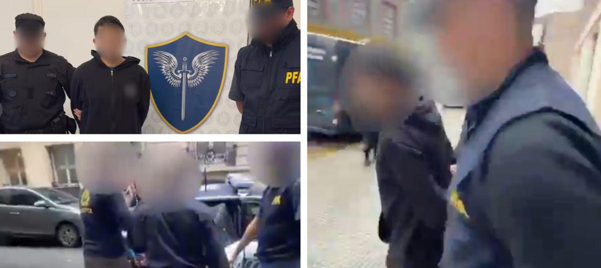 Capturado en Argentina